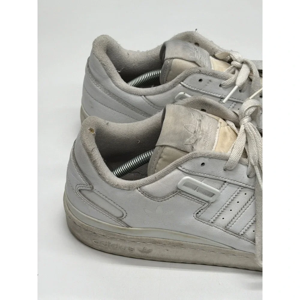 Adidas‎ Forum Low White Leather Casual Sneakers Men's Size 11.5